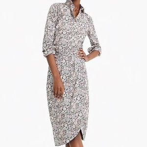 J Crew tulip tie back skirt